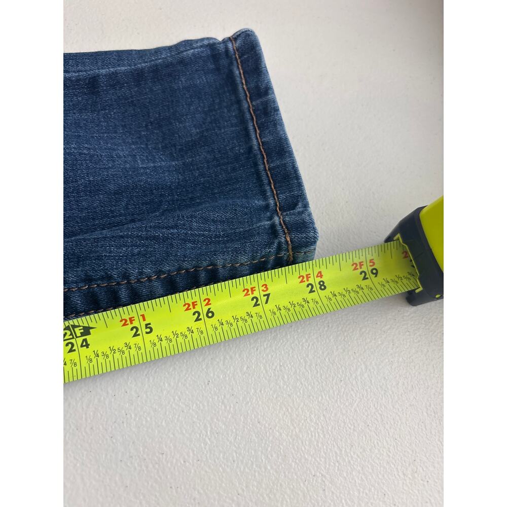Seven7 Jeans Tummyless High Rise Skinny Medium Wash Color: Friday Size 12 - Picture 10 of 10